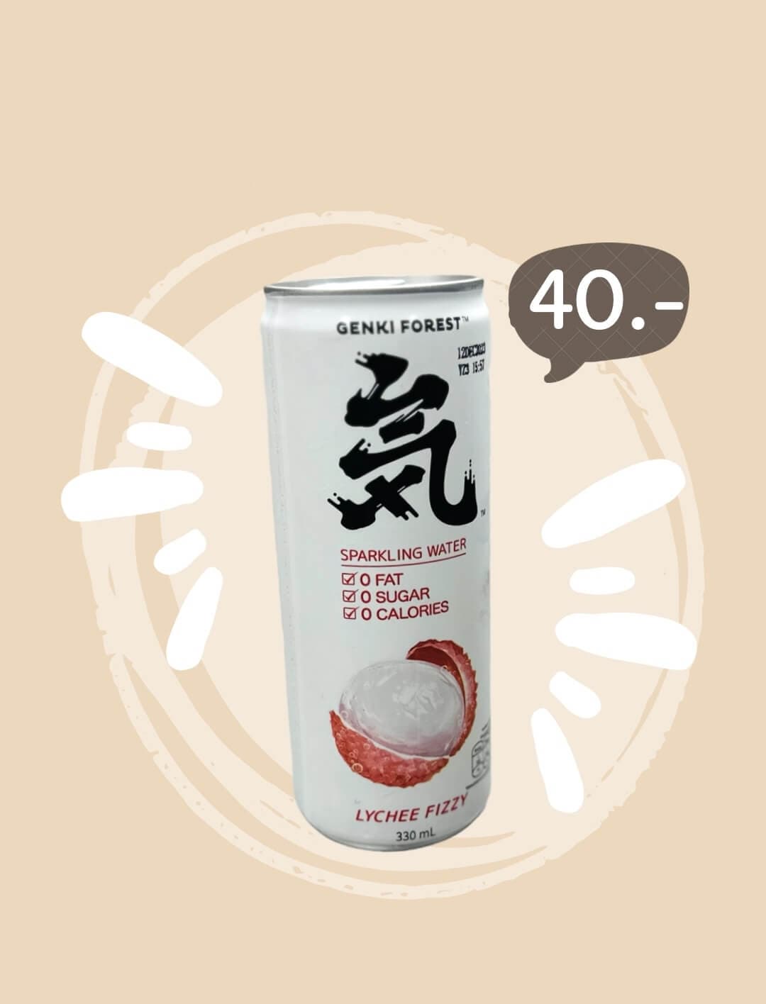 GENKI กลิ่นลิ้นจี่ · สุกี้จินดา · นวลจันทร์ 38